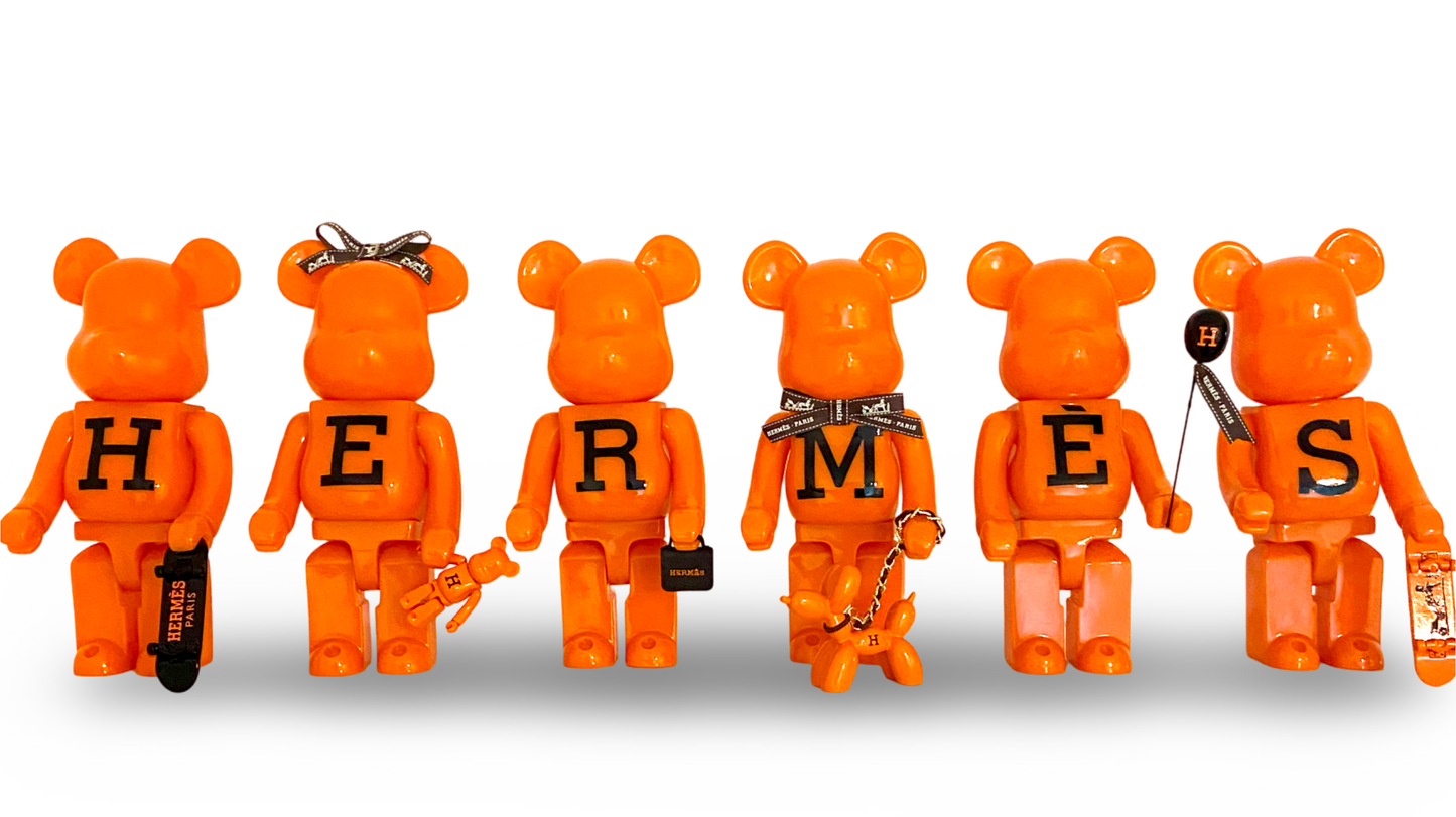 H E R M E S BEARBRICK SET