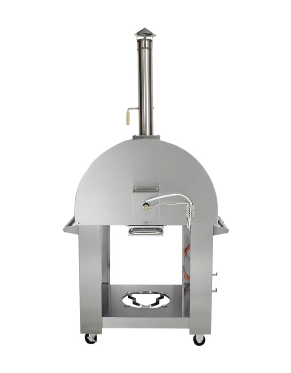 STAINLESS STEEL OUTDOOR PIZZA OVEN