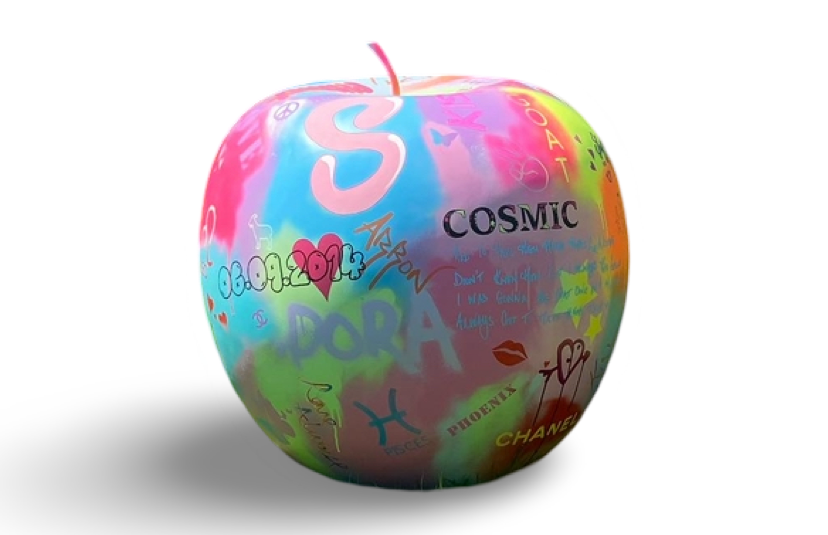 CUSTOM GRAFFITI APPLE