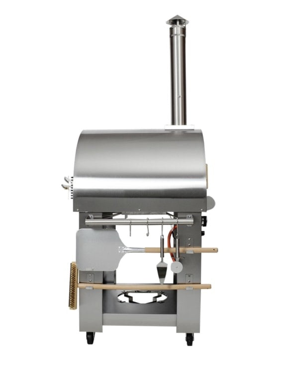 STAINLESS STEEL OUTDOOR PIZZA OVEN