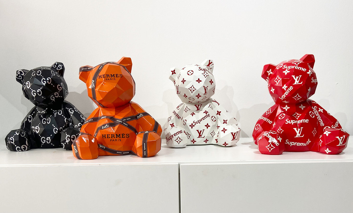 L V SUPREME Geometric bear