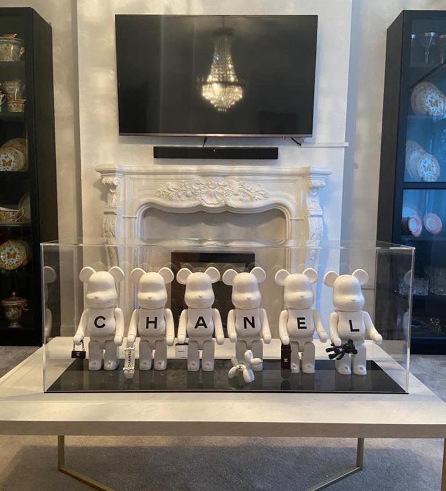 BLACK FASHION ICON BEARBRICK SET