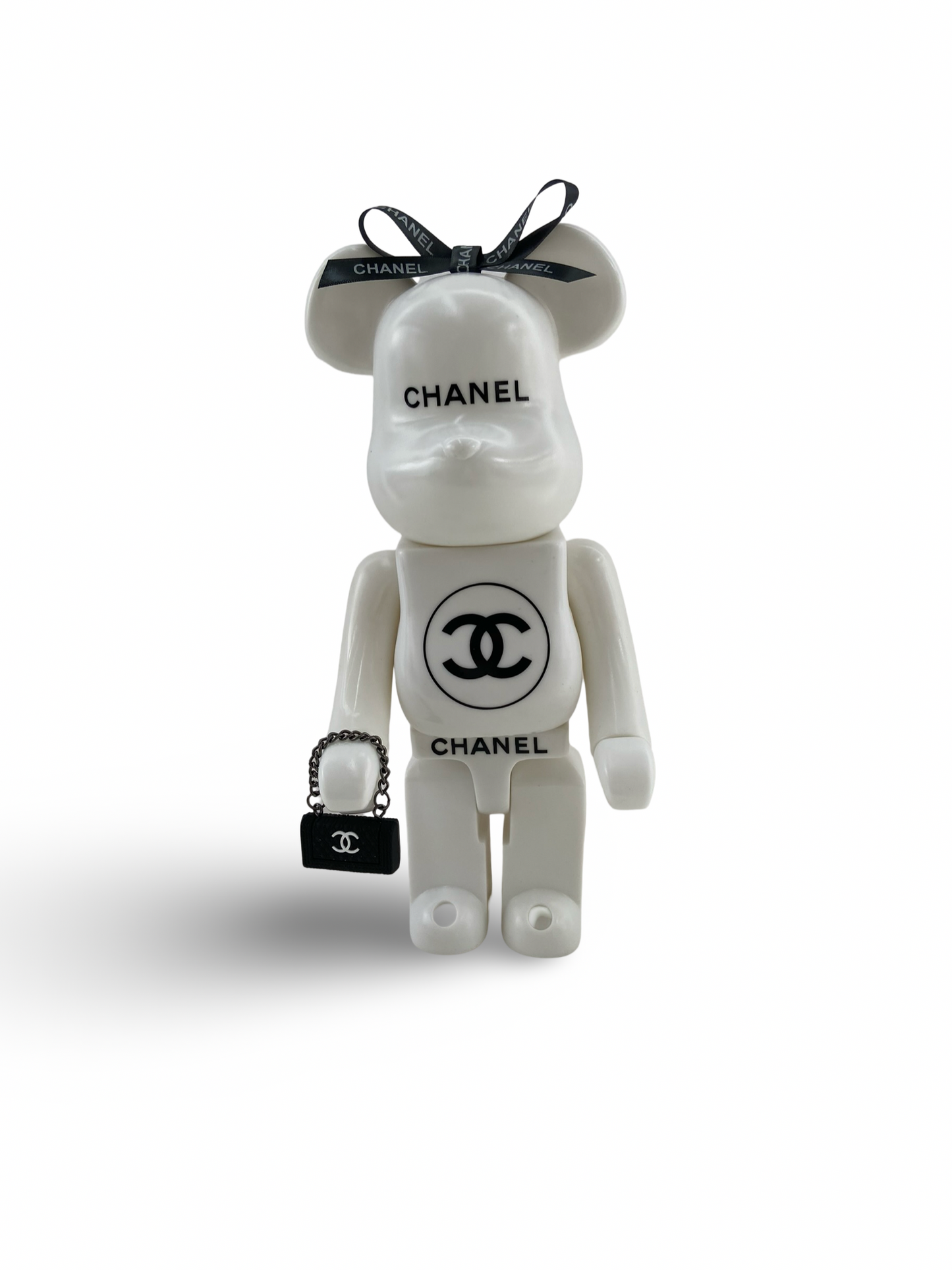 WHITE ICONIC DESIGNER BEARBRICK