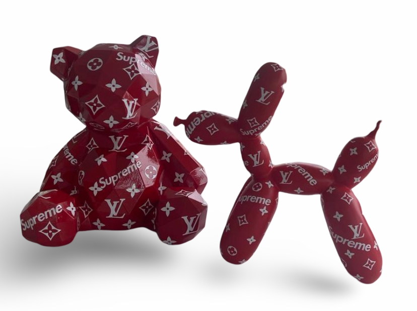 L V SUPREME Geometric bear