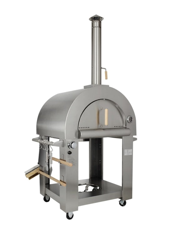 STAINLESS STEEL OUTDOOR PIZZA OVEN