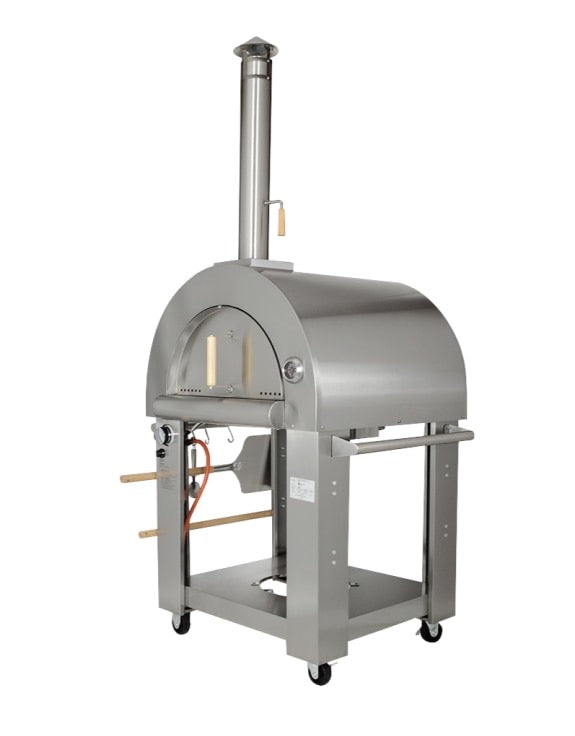 STAINLESS STEEL OUTDOOR PIZZA OVEN