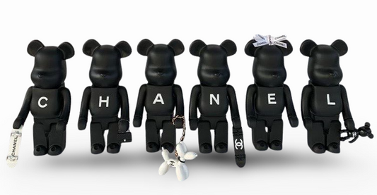 BLACK FASHION ICON BEARBRICK SET