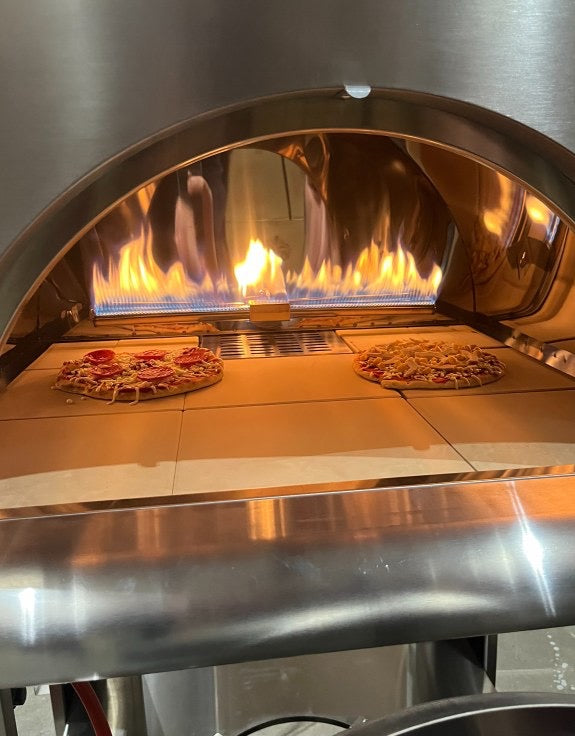 STAINLESS STEEL OUTDOOR PIZZA OVEN